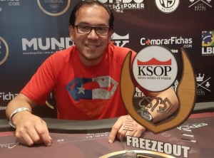 Claudio Vásquez ganó el CNPO 2019 y viajó a Estonia a jugar Póker.