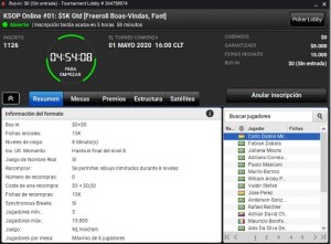 El torneo freeroll comienza a las 16:00 hrs. de Chile y reparte 5.000 dólares entre sus más de 150 ganadores.