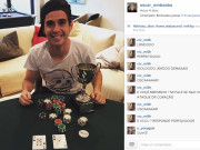 Oscar del Chelsea, también da la cara por el poker